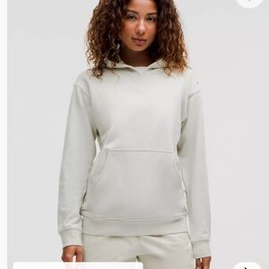 All Yours HoodieFrench Terry Lululemon Sweatshirt White